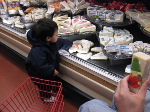 Shopping for cheese
