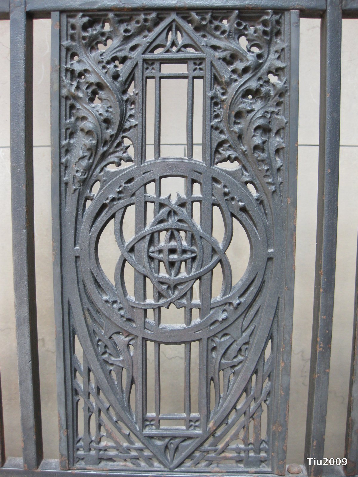 Detail of an Elevator Door