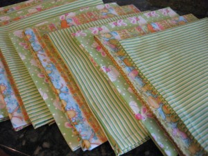 Easter Fabric Napkins