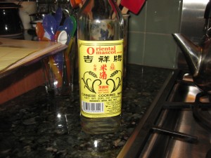 Chinese cooking wine