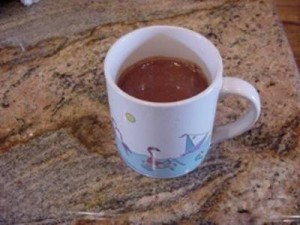 microwave chocolate cake mixture