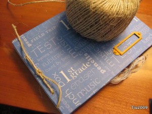 Twine binding