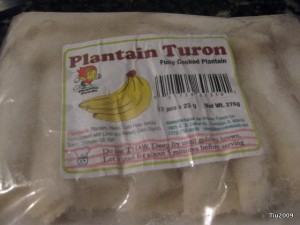Filipino Food Turon Spring Roll