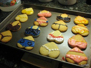 Variety of bachelorette party cookies