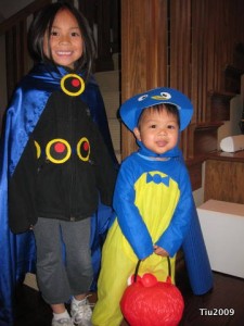 Raven from Teen Titans and Pablo from The Backyardigans