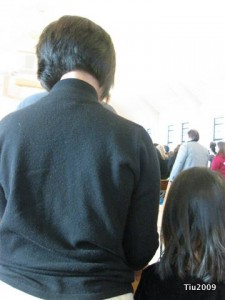 At Church with Abby At Church with Abby