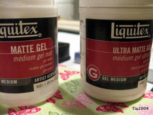 Craft Product Review: Liquitex Ultra Matte Gel