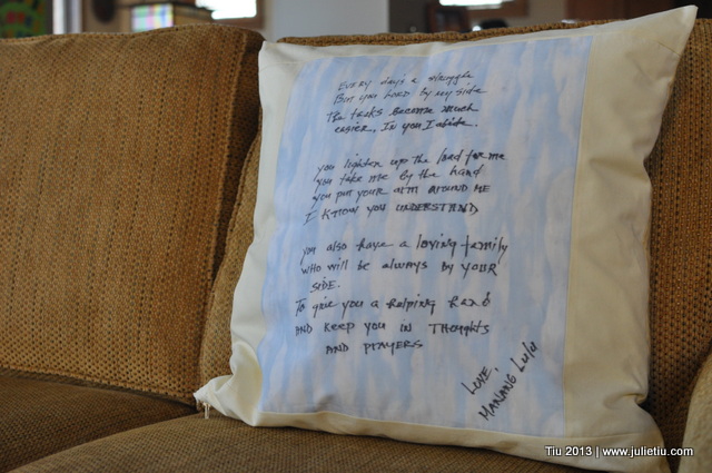 DIY Keepsake Pillow Keepsake Pillow makes a thoughtful gift